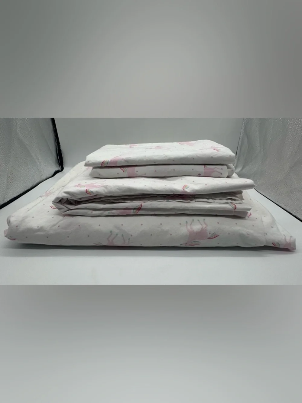 Pottery Barn Kids Rainbow Unicorn Sheets